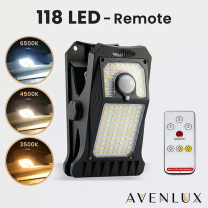 Avenlux™ Solar Clip-On Light