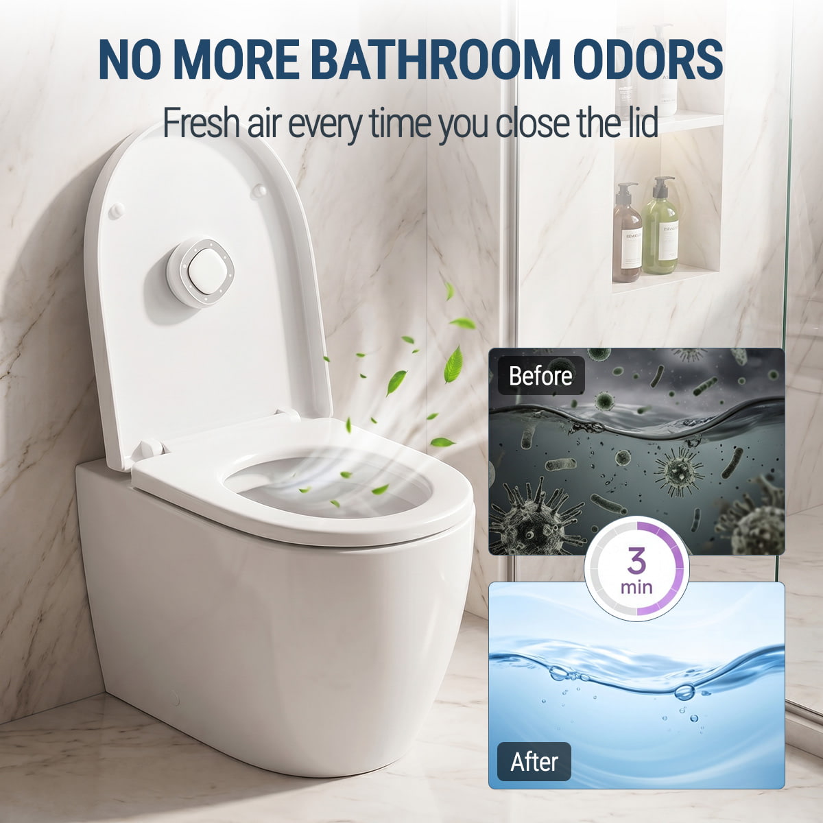 Avenlux™ Lampe de Désinfection Intelligente pour Toilettes