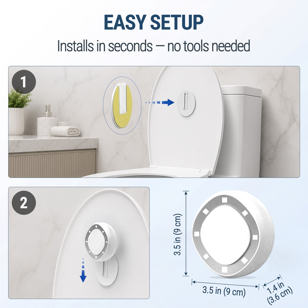 Avenlux™ Lampe de Désinfection Intelligente pour Toilettes