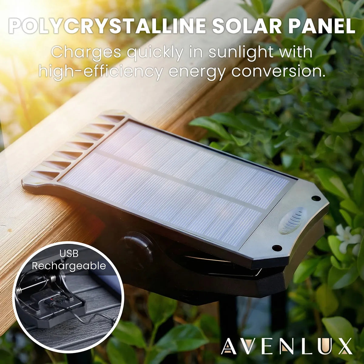 Avenlux™ Solar Clip-On Light