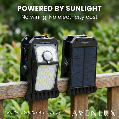 Avenlux™ Solar Clip-On Light