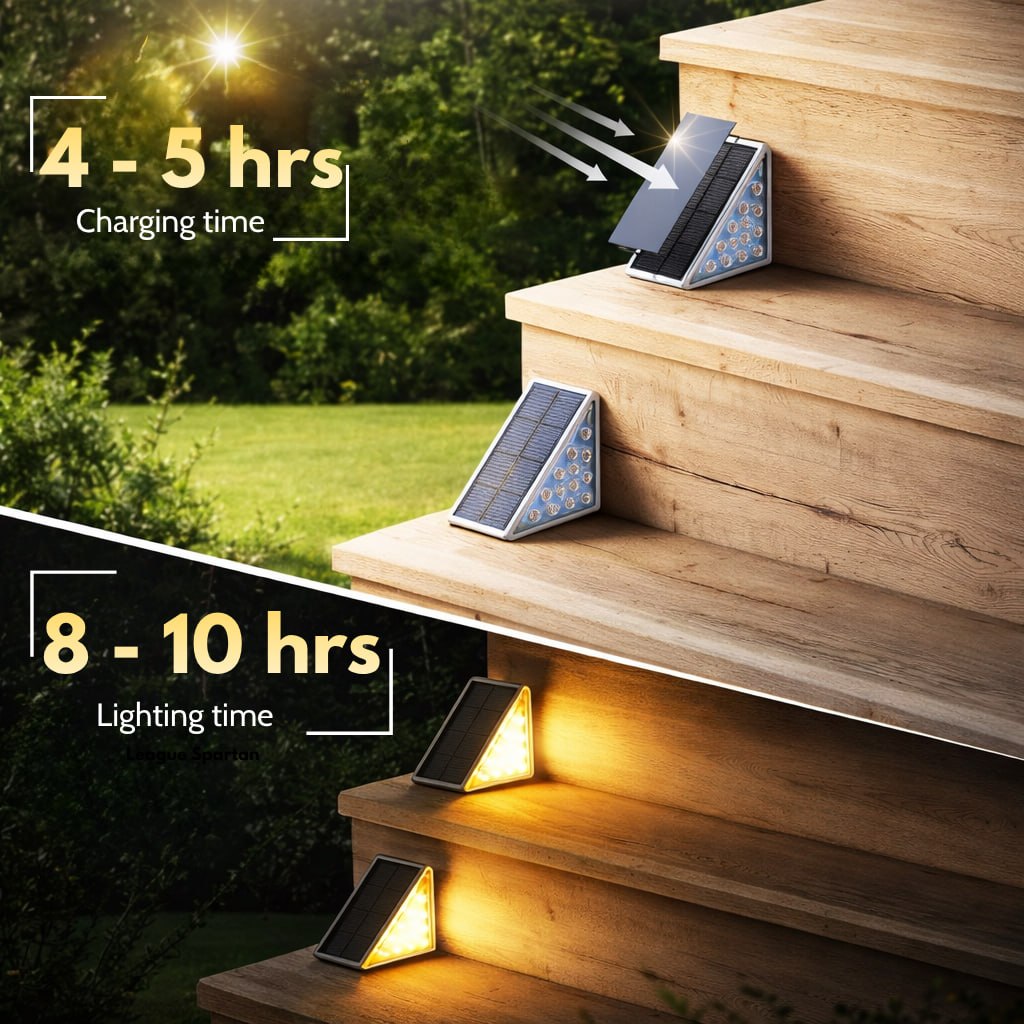 Avenlux Lampes Solaires d'Escalier