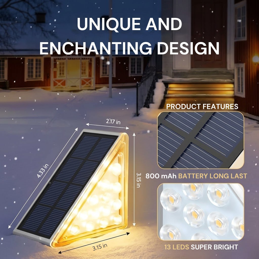 Avenlux Lampes Solaires d'Escalier